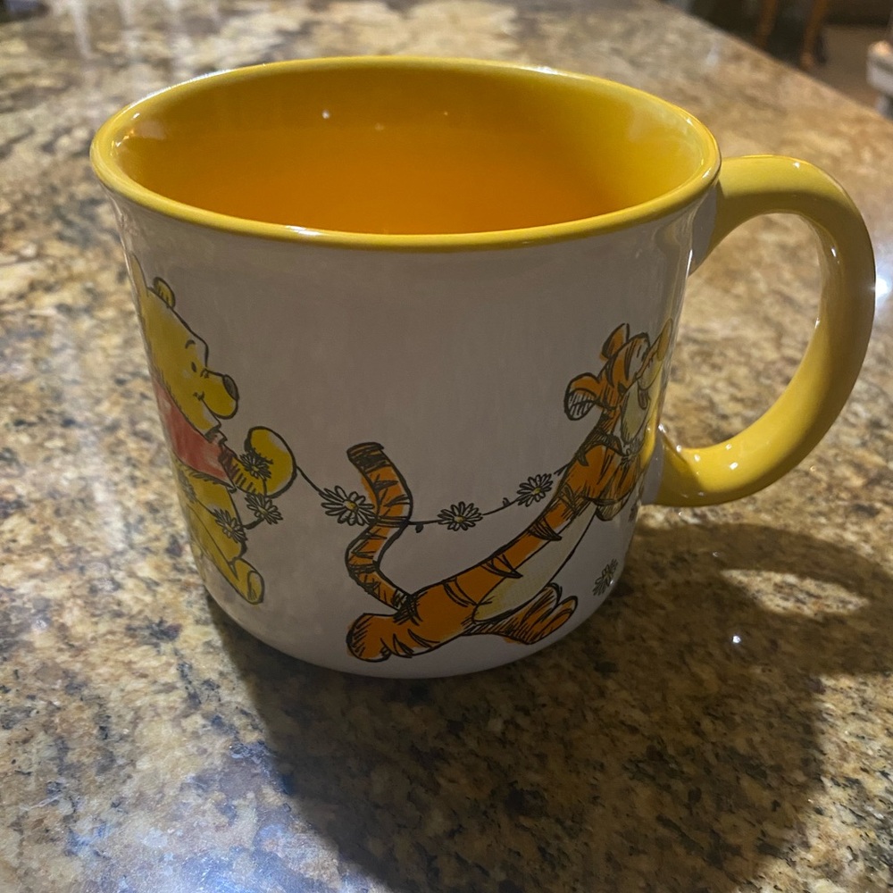 Disney Winnie the Pooh Daisy Days mug - Brand new!  Whimsical Classic and fun